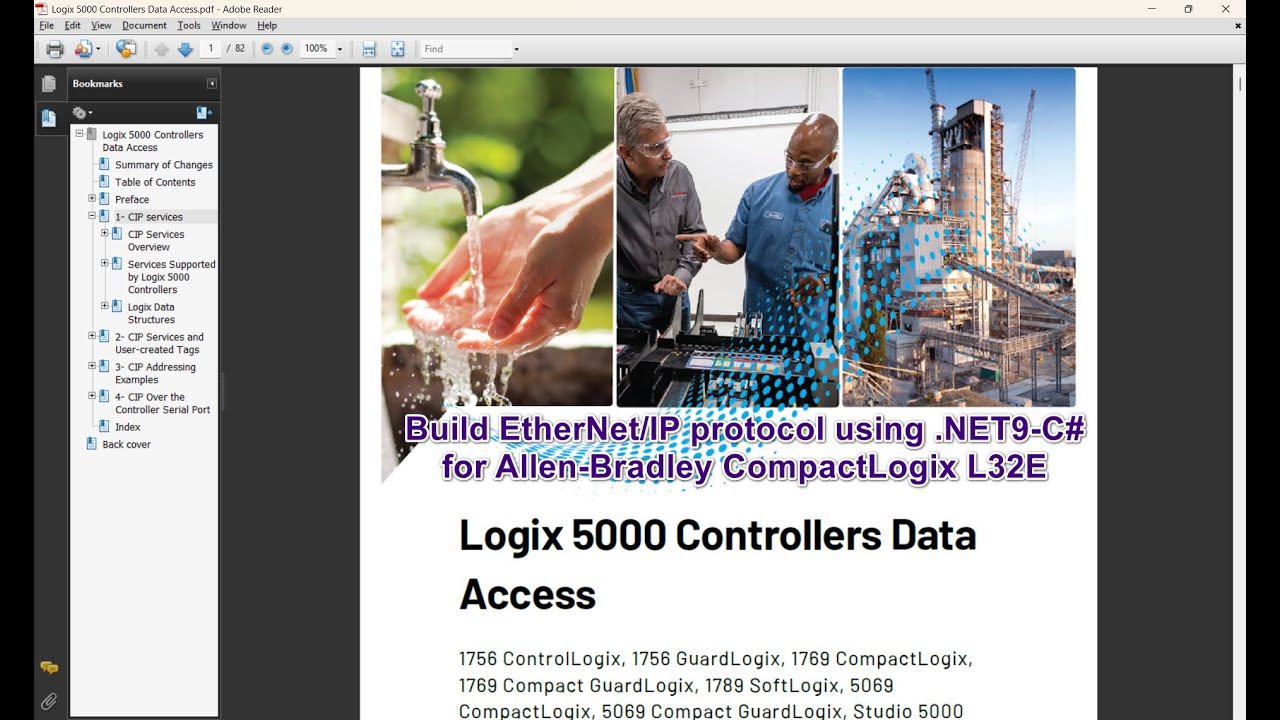 💢Build EtherNet/IP protocol using .NET9 - C# for Allen-Bradley PLC CompactLogix L32E