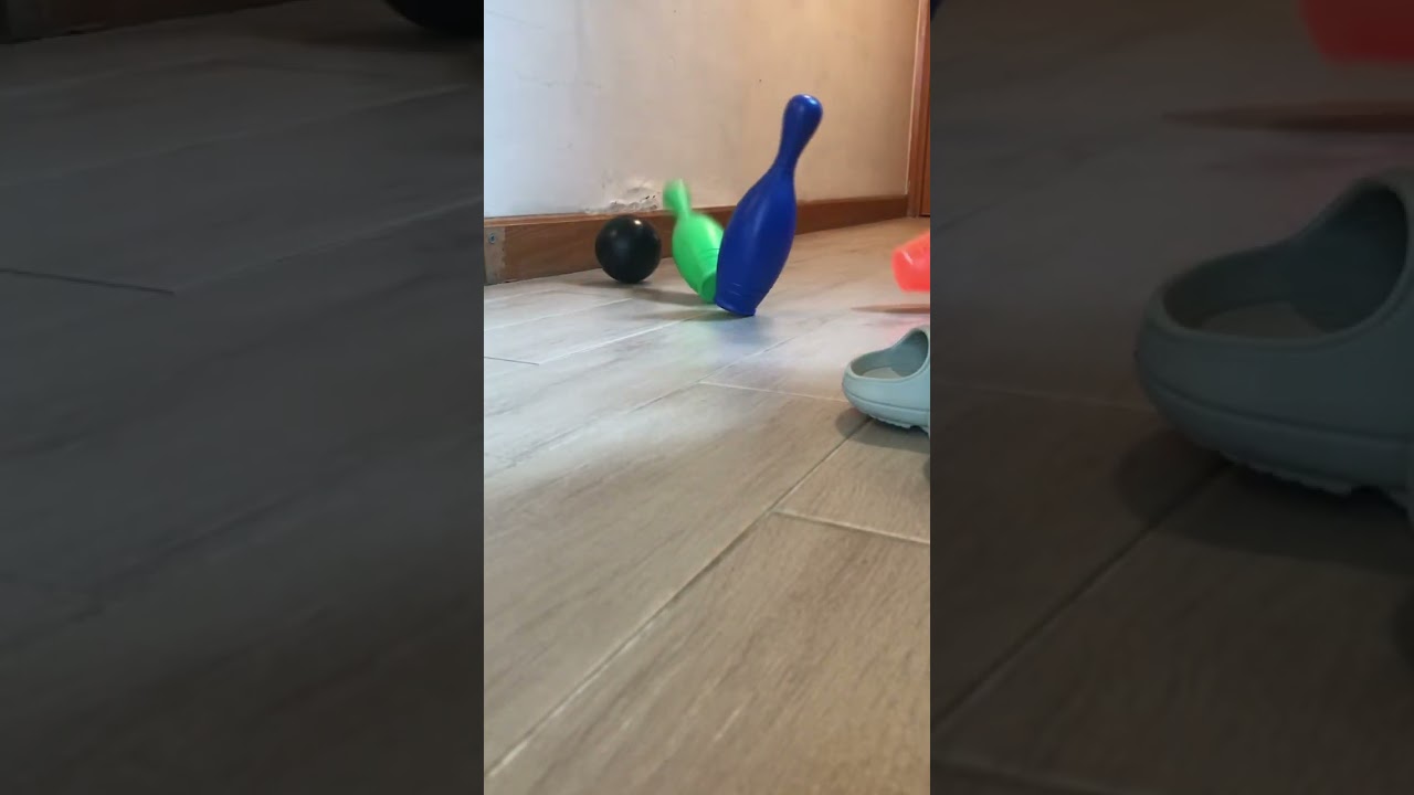 Bowling pins compilation, 1 pin, 3 pins, 6 pins, 10 pins 