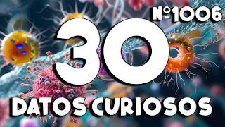 30 DATOS CURIOSOS y COSAS QUE NO SABÍAS ⏰😲 1006 #curiomaníatv