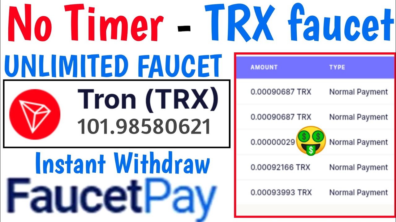 New Tron faucet Site 2023 | Trx mining site | Unlimited tron faucet | 