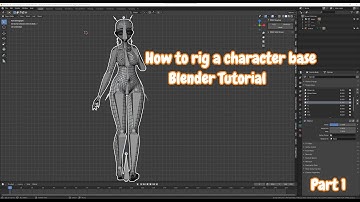 [Blender 2.83]  Rigging our Character Model  [Tutorial | Part 1]
