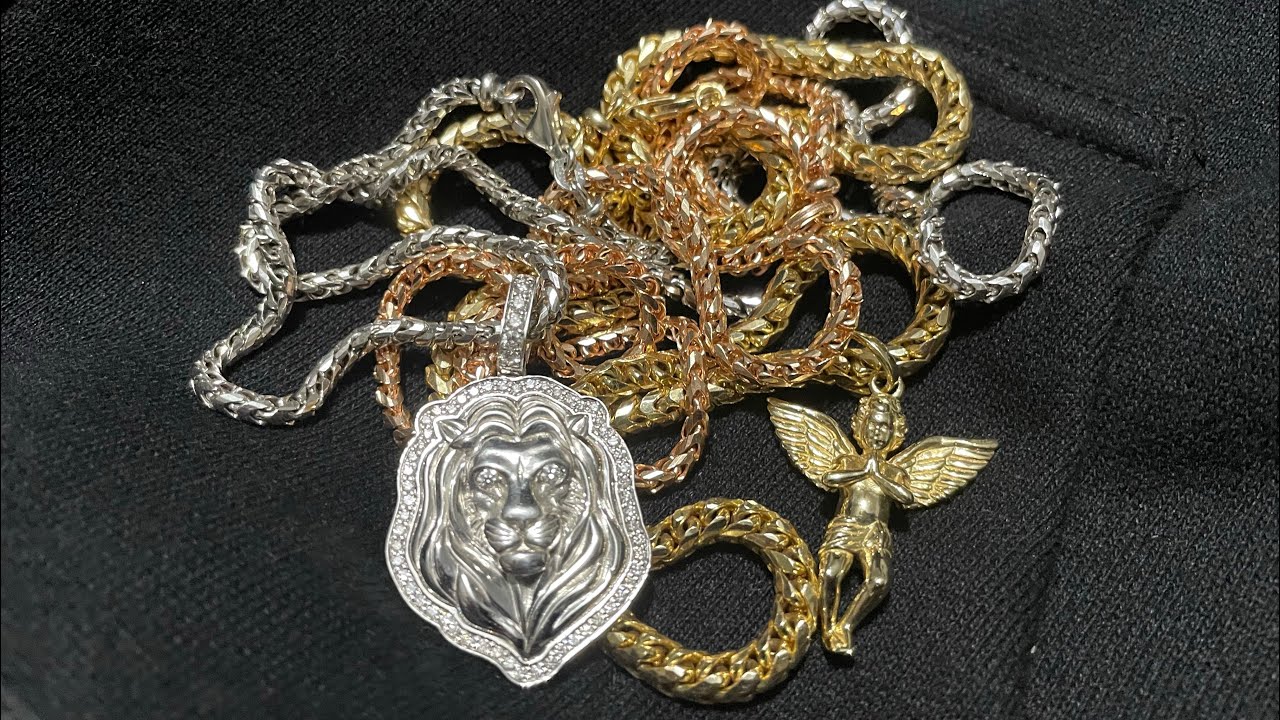 Jacoje Diamond Lion On Neck YouTube