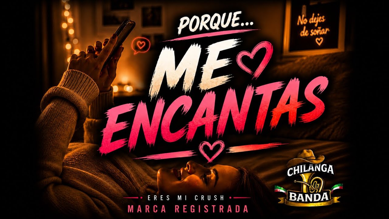 Grupo Marca Registrada - Eres mi Crush (Letra - Lyrics)