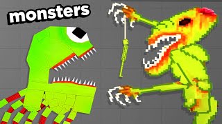 I Downloaded 100 SHOCKING Monters in Melon Sandbox & People Playground