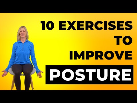 10 Exercises to Fix Bad Posture | Gentle Stretches for Seniors