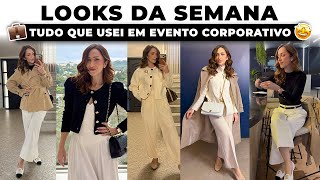 LOOKS DA SEMANA - IDEIAS DE LOOKS PARA EVENTOS CORPORATIVOS