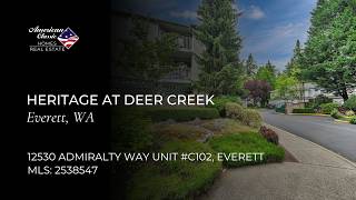 Heritage at Deer Creek | Updated Condo with Greenbelt Views | Everett WA 98204