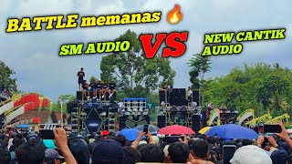 Download Lagu SM AUDIO VS NEW CANTIK AUDIO, BATTLE MEMANAS DI ARJASA  MP3