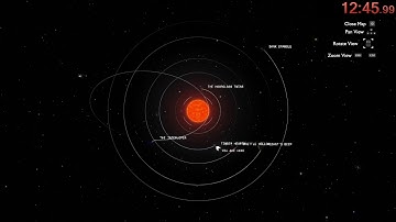 Outer Wilds Solar System Time Lapse