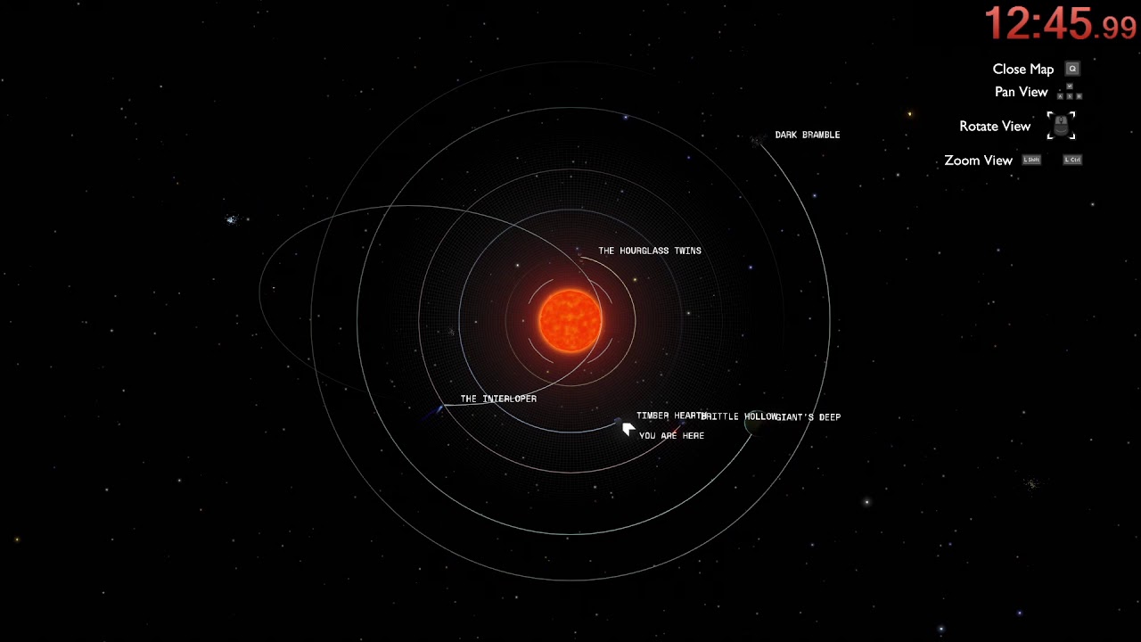 Outer Wilds Scale Solar System! Scale Showcase Mod! 