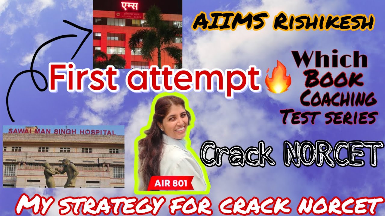 How I cracked norcet in first attempt 🔥🥳❣️#aiimsnursingofficer #air801 #aiimsrishikesh