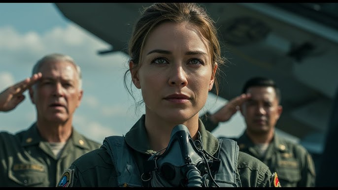 Admiral Asked the Young Pilot Her Call Sign — When She Said 'Ghost Five,'  His Face Went White - YouTube