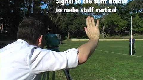 Archaeological Methods: Dumpy 4 - Reading the Staff