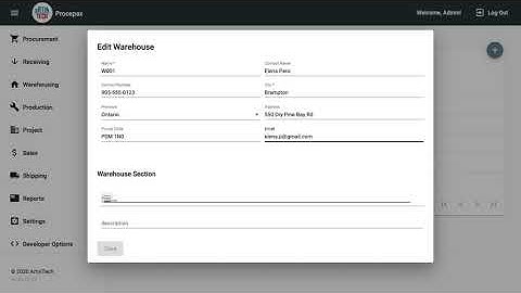 How to Add a New Warehouse in Artintech ERP (Complete Tutorial)