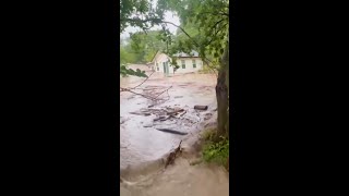 Texas House Crashes Into Bridge