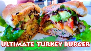 Ultimate turkey burger
