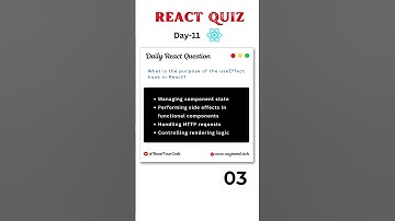 React JS Coding Challenge Day - 11 🔥#shorts  #youtubeshorts  #viralvideo   #reactjs  #quiz #trending