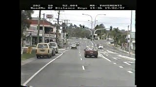 Driving around Nerang, Gold Coast - 1997