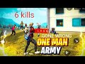 playing BR-Ranked in free fire for the 2nd time gone wrong 😭 kills-6 Gameplay 3