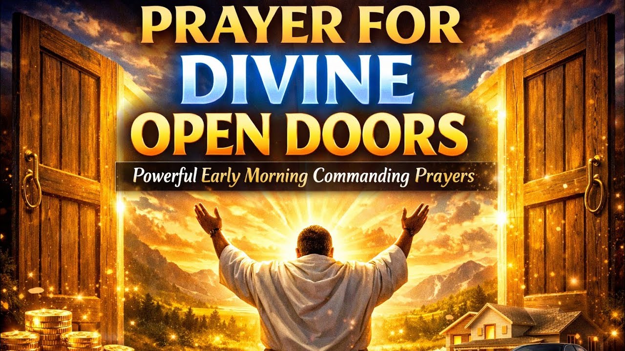 PRAYER FOR DIVINE OPEN DOORS | Powerful Early Morning Commanding ...