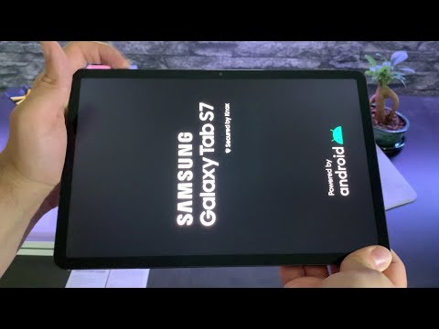 ASMR Unboxing + Benchmark - Samsung Galaxy Tab S7 - SM-T870 Mystic Black 128GB (Silent)