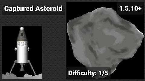 Captured Asteroid Landing | SFS 1.5.10 Tutorial
