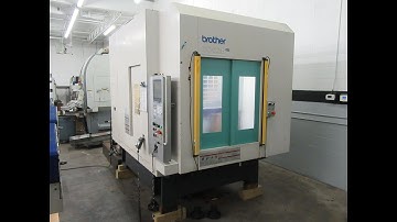 Brother TC-32B QT CNC Vertical Machining Center w/ Pallet Changer m/c #602128
