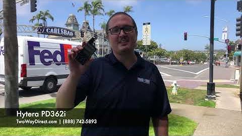 Radio Coverage Test: Hytera PD362i (Carlsbad, CA)