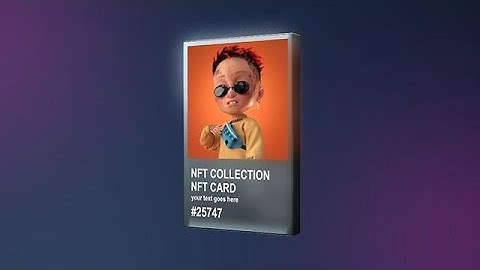 Create a 360 Degrees Rotating NFT Presentation Video in 3D, with Music - MakeWebVideo.com