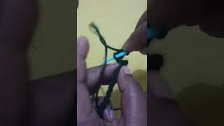 Handmade crochet mini rose bracelet tutorial 😊😊