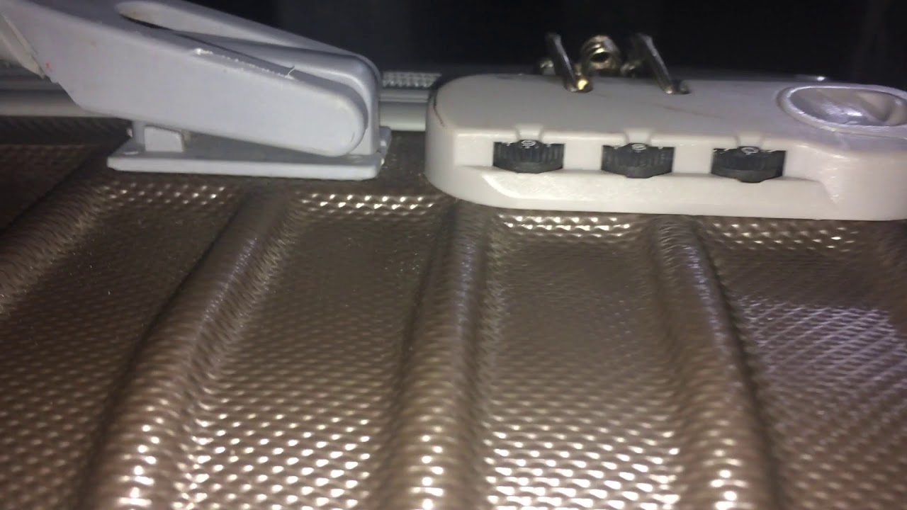 Como Abrir Una Maleta Samsonite Bloqueada