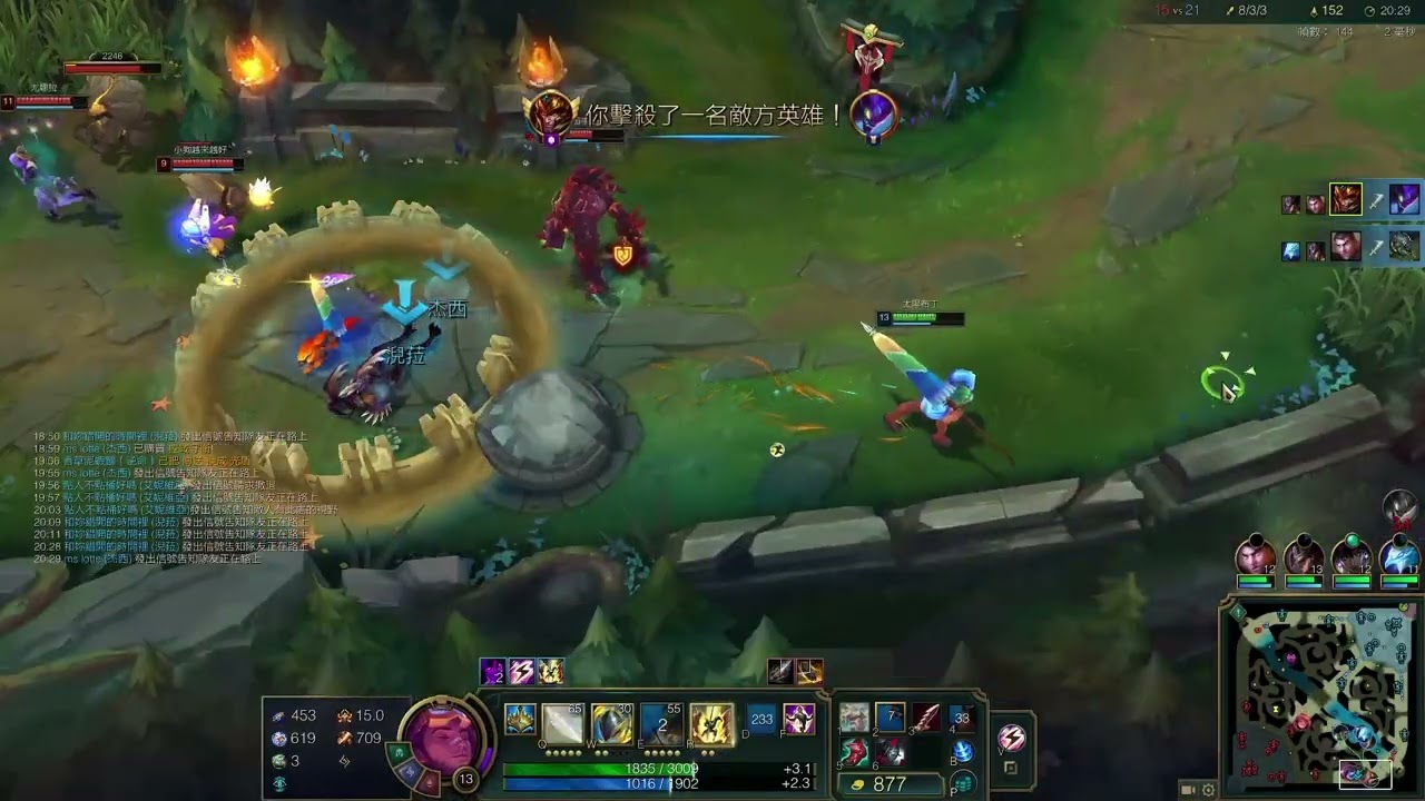 鑽三 上路 嘉文四世 vs 墨菲特 / Diamond 3 Top Jarvan IV vs Malphite