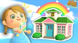 I MADE A RAINBOW ART SCHOOL IN HAPPY HOME PARADISE!!