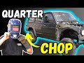 Chopping My Rear Quarter Guards!!! Gq Patrol Giveaway Build Ep 7