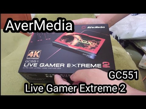 キャプチャーボードを開封する動画 【LGX2】AVerMedia Live Gamer Extreme 2 GC551