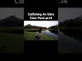Catfishing An Ultra Clear Pond #fishing #catfishing #fyp #newbaits #catfish #funny #dark #fypage