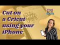 How To Use Cricut Design Space On An iPhone // Cricut Phone Tutorial, Make A Decal