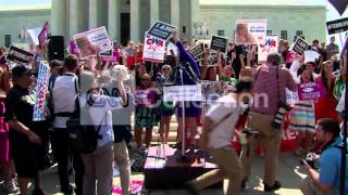 SCOTUS- HOBBY LOBBY SUPPORTERS REACT TO DECISION
