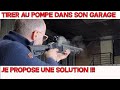 Je tire au fusil a pompe dans mon garage  