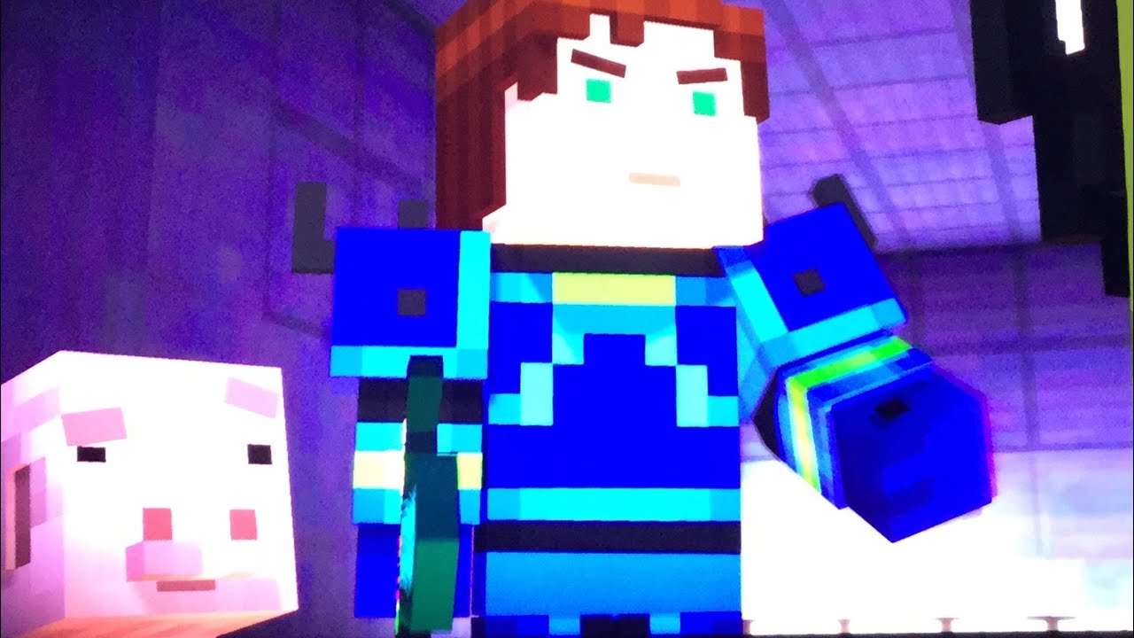 Minecraft story mode Reuben dies - YouTube