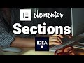 Making Sections in Elementor - Three Easy Methods! WordPress Beginner Tutorial