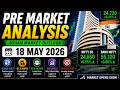 Pre market analysis 🟢 18 May 2026🔴#nifty #banknifty #analysis #stockmarket