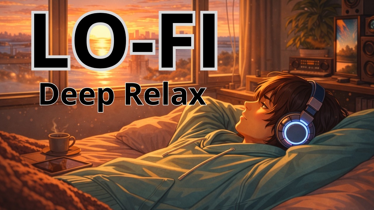 Lo Fi Deep Relax 🌅 No Vocals • 1h35 min