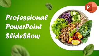 Make Professional PowerPoint presentation + FREE! template