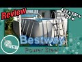 Bestway Power Steel Frame Pool 4,12 x 2,01 Review | Unboxing, Aufbau &amp; Erklärungen | 2testen deutsch