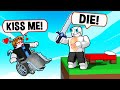 TOXIC GIGACHAD Tries to ONLINE DATE Me... (Roblox Bedwars)