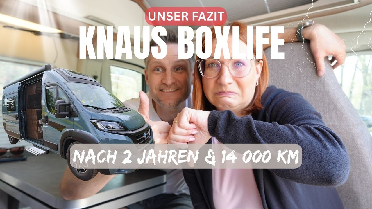 Bereuen wir den Kauf?Fazit Kastenwagen,14000 km, Fiat Ducato Automatik Knaus Boxlife MQ600 Hubbett