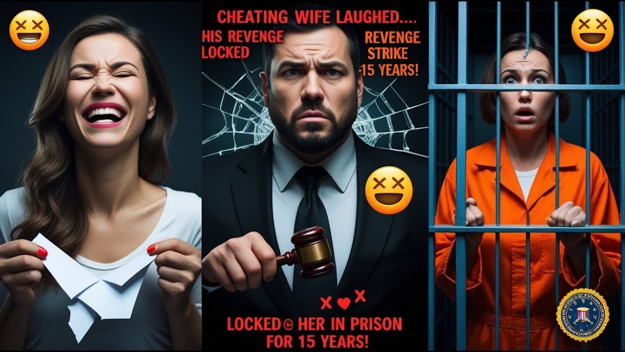 CHEATING WIFE LAUGHED HIS REVENGE LOCKED HER IN PRISON FOR 15 YEARS