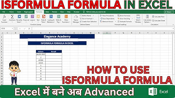 How to Use ISFormula in Excel🔥#excel #msexcel #eleganceacademy #excelformula #isformula