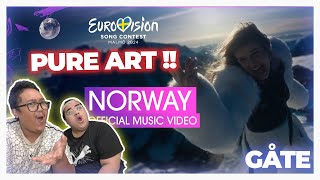 Gåte - Ulveham | Norway 🇳🇴 | Official Music Video | Eurovision 2024 REACTION